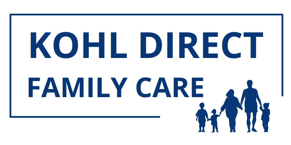 horizontal Kohl Direct Family Care Logo